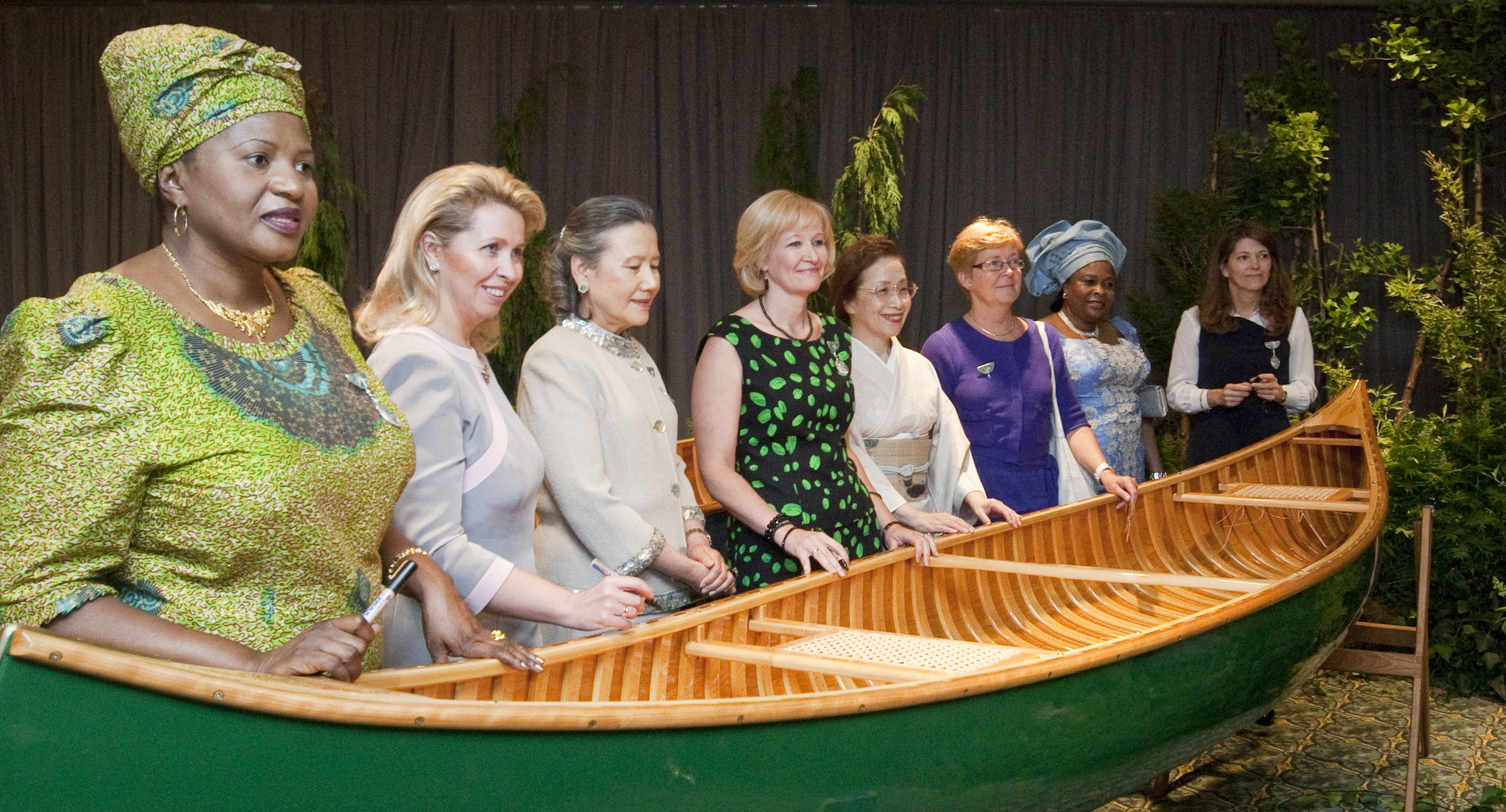 group with Canoe