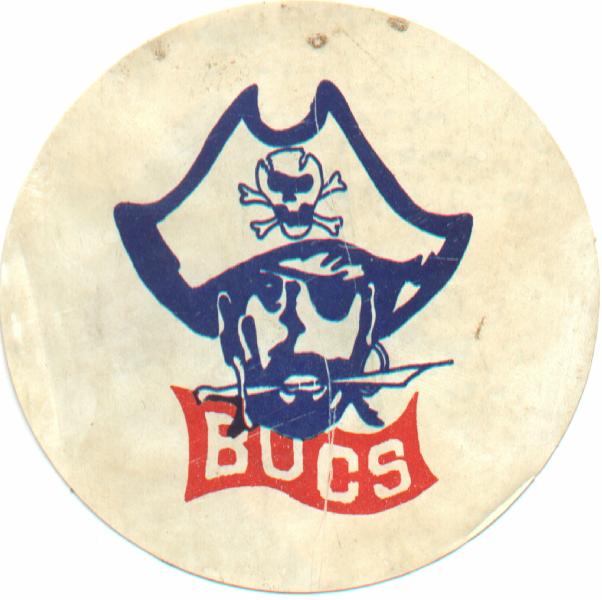 BCI Bucaneers Football Logo - circa 1980-2