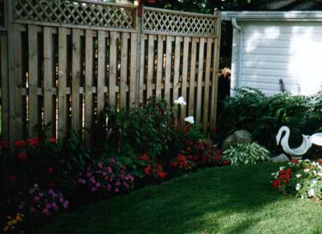 A very nice privacy fence